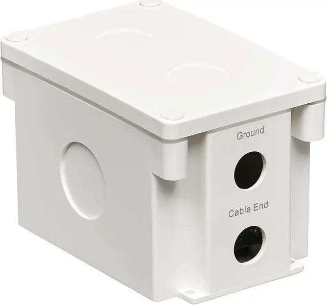 Main image of TRIPP LITE B110-SP-CAT-OD2 Outdoor In-Line PoE Surge Protector Cat5e/6 110 Punch Down IP68