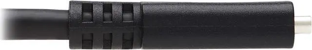 Alt view image 6 of 6 - Tripp Lite USB C Extension Cable 3.2 Gen 2 60W Charging Right-Angle MF 20in
