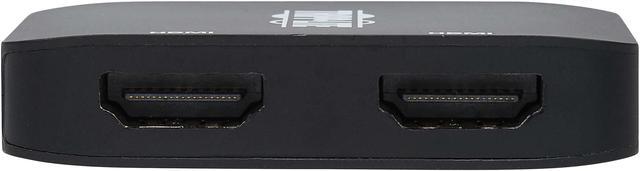 Alt view image 4 of 8 - Tripp Lite USB C Adapter Dual-Display 4K 60Hz HDMI HDR 4:4:4 HDCP 2.2 Black