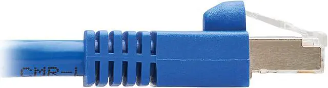Alt view image 5 of 5 - Tripp Lite M12 X-Code Cat6a Shielded Ethernet Cable, M12/RJ45 Cable, 10G F/UTP CMR-LP (M/M), IP68, 60W Power over Ethernet, Blue, 32.8 Feet / 10 Meters (NM12-6A2-10M-BL)