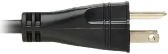 Alt view image 4 of 5 - Tripp Lite Safe-IT Antibacterial Hospital-Grade Power Cord Medical, 5-15P to C13, Green Dot, 13A, 125V, 16 AWG, 6ft / 1.8M Cord (P006AB-006-HG)