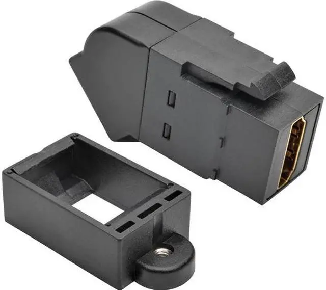 Main image of Tripp Lite HDMI Coupler Extension Box, UHD 8K @ 60Hz, 4:4:4 High Dynamic Range, F/F Coupler, Gold-Plated Connectors, Black (P164-000-8K6)