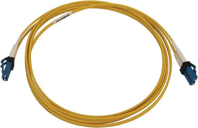 Alt view image 2 of 4 - Tripp Lite Switchable Fiber Patch Cable, Single Mode Duplex, LC to LC, 9/125 OS2, 400 GbE, Yellow, LSZH Jacket, 2 Meters / 6.6 Feet (N370X-02M)