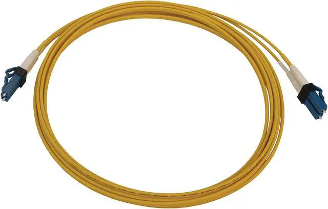 Alt view image 2 of 4 - Tripp Lite Switchable Fiber Patch Cable, Single Mode Duplex, LC to LC, 9/125 OS2, 400 GbE, Yellow, LSZH Jacket, 3 Meters / 9.8 Feet (N370X-03M)