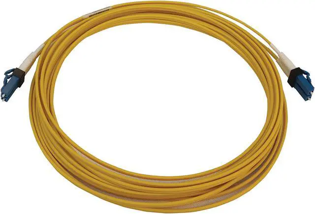 Alt view image 2 of 4 - Tripp Lite Switchable Fiber Patch Cable, Single Mode Duplex, LC to LC, 9/125 OS2, 400 GbE, Yellow, LSZH Jacket, 6 Meters / 19.7 Feet (N370X-06M)
