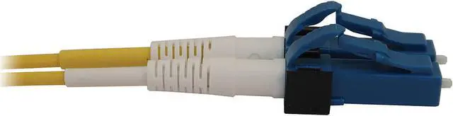 Alt view image 4 of 4 - Tripp Lite Switchable Fiber Patch Cable, Single Mode Duplex, LC to LC, 9/125 OS2, 400 GbE, Yellow, LSZH Jacket, 7 Meters / 23 Feet (N370X-07M)