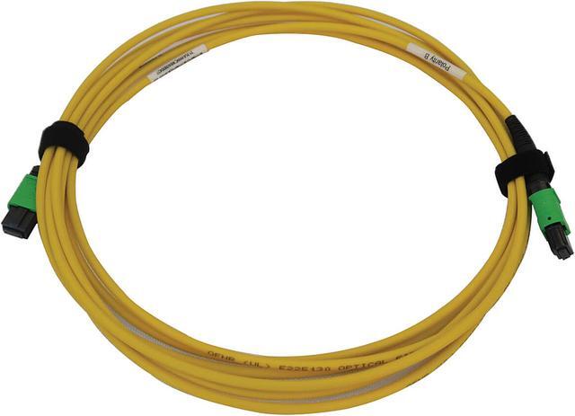 Alt view image 2 of 4 - Tripp Lite Single Mode Fiber Patch Cable, 9/125 OS2 MPO to MPO (F/F APC), 12 Fiber, Yellow LSZH Jacket, 3 Meters / 9.8 Feet (N390B-03M-12-AP)