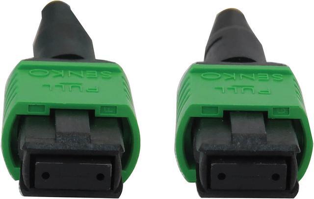 Alt view image 3 of 4 - Tripp Lite Single Mode Fiber Patch Cable, 9/125 OS2 MPO to MPO (F/F APC), 12 Fiber, Yellow LSZH Jacket, 3 Meters / 9.8 Feet (N390B-03M-12-AP)