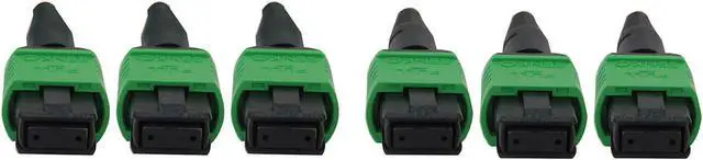 Alt view image 3 of 4 - Tripp Lite Single Mode Fiber Patch Cable, 9/125 OS2 3x8F MPO-3x8F MPO (F/F APC), 24 Fiber, Yellow, OFNR Jacket, 45 Meters / 147.6 Feet (N392B-45M-3X8AP)