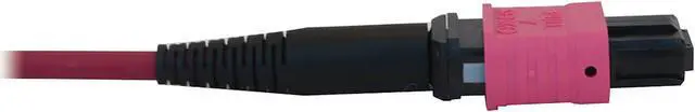 Alt view image 4 of 4 - Tripp Lite Multimode Fiber Patch Cable, 50/125 OM4 MPO to MPO (F/F), 12 Fiber, Magenta, LSZH Jacket, 2 Meters / 6.6 Feet (N845B-02M-12-MG)