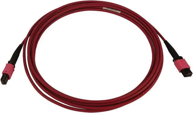 Alt view image 2 of 4 - Tripp Lite Multimode Fiber Patch Cable, 50/125 OM4 MPO to MPO (F/F), 12 Fiber, Magenta, LSZH Jacket, 3 Meters / 9.8 Feet (N845B-03M-12-MG)