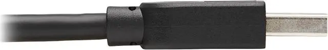 Alt view image 4 of 4 - Tripp Lite U325-010 USB 3.0 SuperSpeed A to A Cable for Tripp Lite USB 3.0 All-in-One Keystone/Panel Mount Couplers (M/M), Black, 10 ft. (3 m)