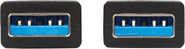 Alt view image 3 of 4 - Tripp Lite U325X-006 Black USB 3.2 Gen 1 SuperSpeed A/A Cable (M/M), 6 ft. (1.83 m)