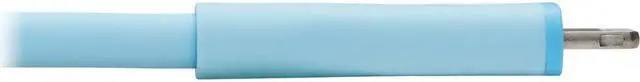 Alt view image 3 of 5 - Tripp Lite Safe-IT USB-C to Lightning Sync/Charge Antibacterial Cable - MFi Certified - USB 2.0 (M/M), Light Blue, 6 ft. (1.83 m) - 6 ft Lightning/USB-C Data Transfer Cable for iPhone