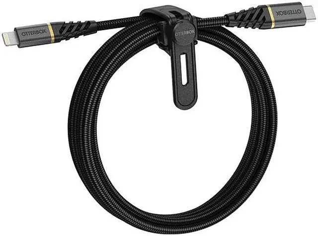 Alt view image 2 of 3 - OtterBox 78-52655 2m Lightning to USB-C Fast Charge Cable, Black (78-52655)