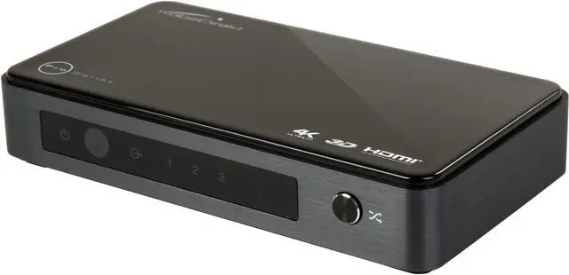 Main image of KabelDirekt 4K Ultra HD High Speed HDMI Switch 3in / 1out (1080p 4K UltraHD 3D)