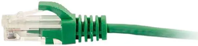 Alt view image 2 of 2 - C2G 01163 Cat6 Slim Cable - Snagless Unshielded Slim Ethernet Network Patch Cable, Green (7 Feet, 2.13 Meters)