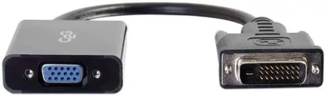 Alt view image 2 of 3 - C2G 41380 DVI to VGA Adapter Converter, Black