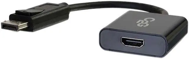 Main image of C2G 54306 4K UHD DisplayPort to HDMI Active Adapter Converter, Black