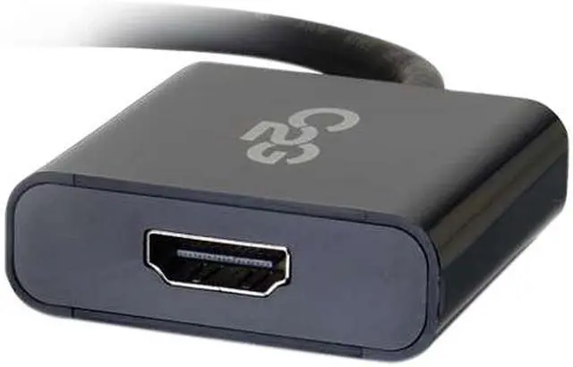 Alt view image 3 of 5 - C2G 54306 4K UHD DisplayPort to HDMI Active Adapter Converter, Black