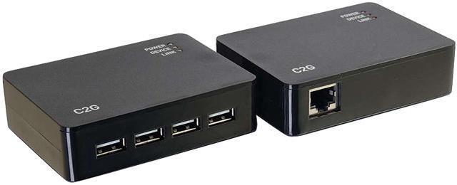 1-Port USB 2.0 Over Cat5/Cat6 Extender - up to 150ft