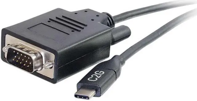 Main image of C2G 26895 USB-C to VGA Video Adapter Cable (6 Feet, 1.82 Meters)