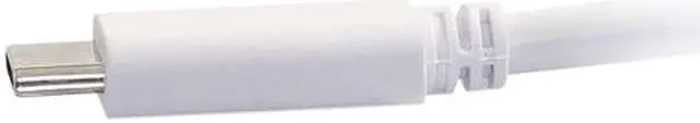 Alt view image 5 of 5 - C2G 26879 USB-C to DisplayPort Adapter Cable 4K 30Hz, White (3 Feet, 0.91 Meters)