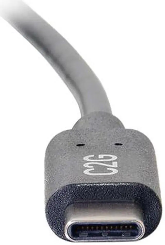 Alt view image 4 of 4 - C2G 28826 USB-C Cable - USB-C 2.0 Male to Male Cable (3A Charging) (6 Feet, 1.82 Meters)