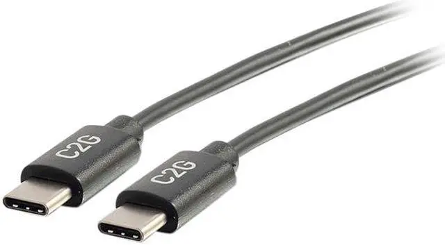 Main image of C2G 28825 USB-C Cable - USB-C 2.0 Male to Male Cable (3A Charging) (3 Feet, 0.91 Meters)