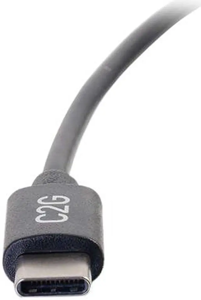 Alt view image 3 of 3 - C2G 28825 USB-C Cable - USB-C 2.0 Male to Male Cable (3A Charging) (3 Feet, 0.91 Meters)