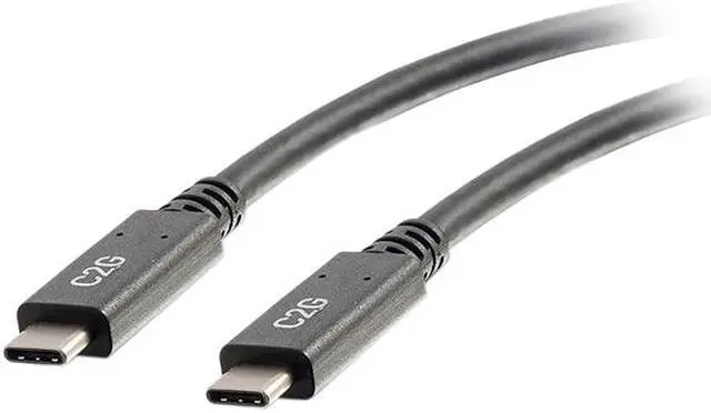 Main image of C2G 28830 USB-C Cable - USB-C 3.1 (Gen 1) Male to Male Cable (3A Charging) (3 Feet, 0.91 Meters)
