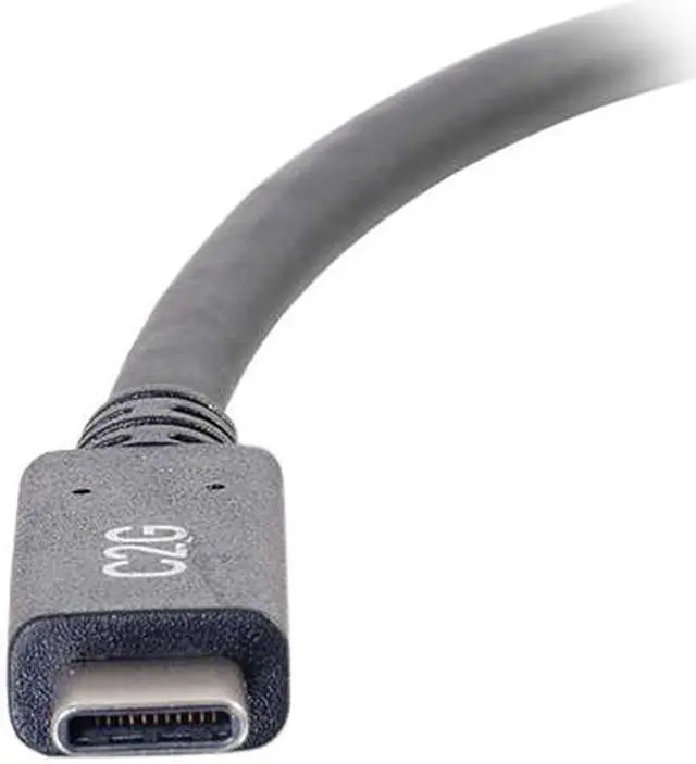 Alt view image 3 of 3 - C2G 28830 USB-C Cable - USB-C 3.1 (Gen 1) Male to Male Cable (3A Charging) (3 Feet, 0.91 Meters)