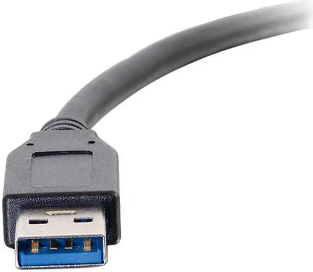 Alt view image 3 of 3 - C2G 28832 USB 3.0 USB-C to USB-A Cable M/M, Black (USB IF Certified) (6 Feet, 1.82 Meters)