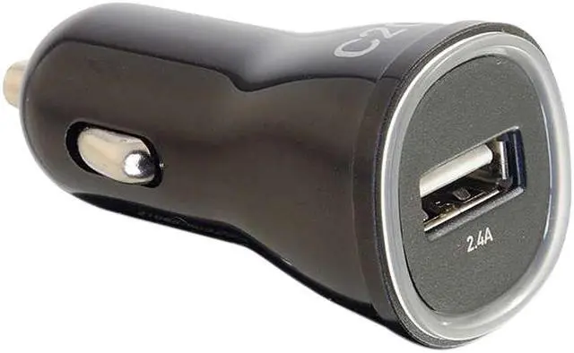 Main image of C2G 21068 1-Port USB Car Charger, 2.4A Output