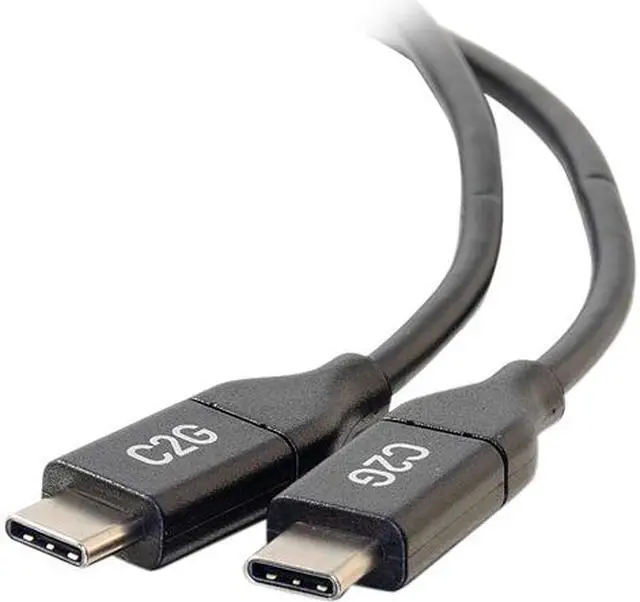 Main image of C2G 28827 USB-C Cable - USB-C 2.0 Male to Male Cable (5A Charging) (3 Feet, 0.91 Meters)