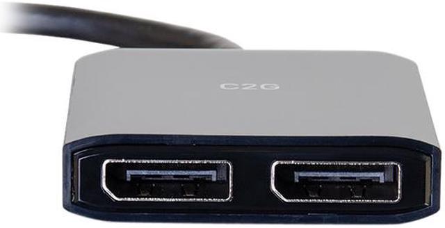 C2G 54291 DisplayPort to DisplayPort Monitor Splitter - 2 Port 4K