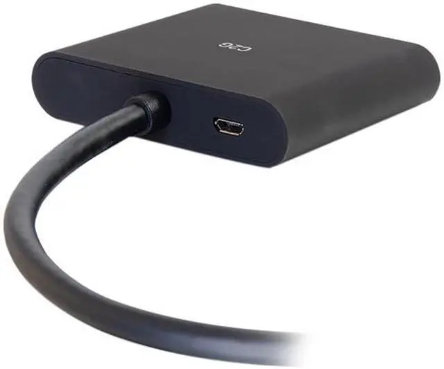 Alt view image 3 of 4 - C2G 54293 DisplayPort to HDMI Monitor Splitter - 2 Port 4K HDMI MST Hub USB Powered