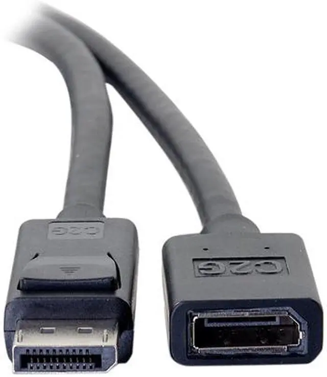Alt view image 3 of 4 - C2G 54451 6ft DisplayPort Male to Female Extension Cable