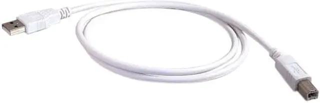 Main image of C2G 13400-USCIS 9.84 ft. (3.0 m) White USB 2.0 A/B Cable - White