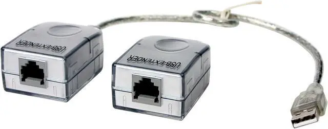 Alt view image 2 of 4 - VIGOR VAD-1120 USB CAT 5e Extender Adapter USB to CAT5/5e/6