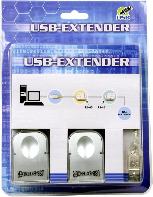 Alt view image 4 of 4 - VIGOR VAD-1120 USB CAT 5e Extender Adapter USB to CAT5/5e/6