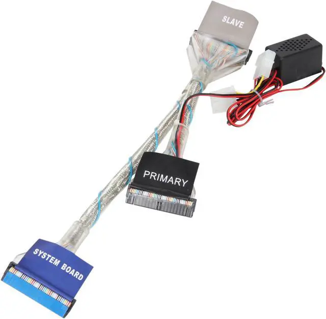 Alt view image 2 of 3 - Link Depot Model ELATA-18-BLUE-3 18" 3 Connector IDE Cable (Blue) - OEM