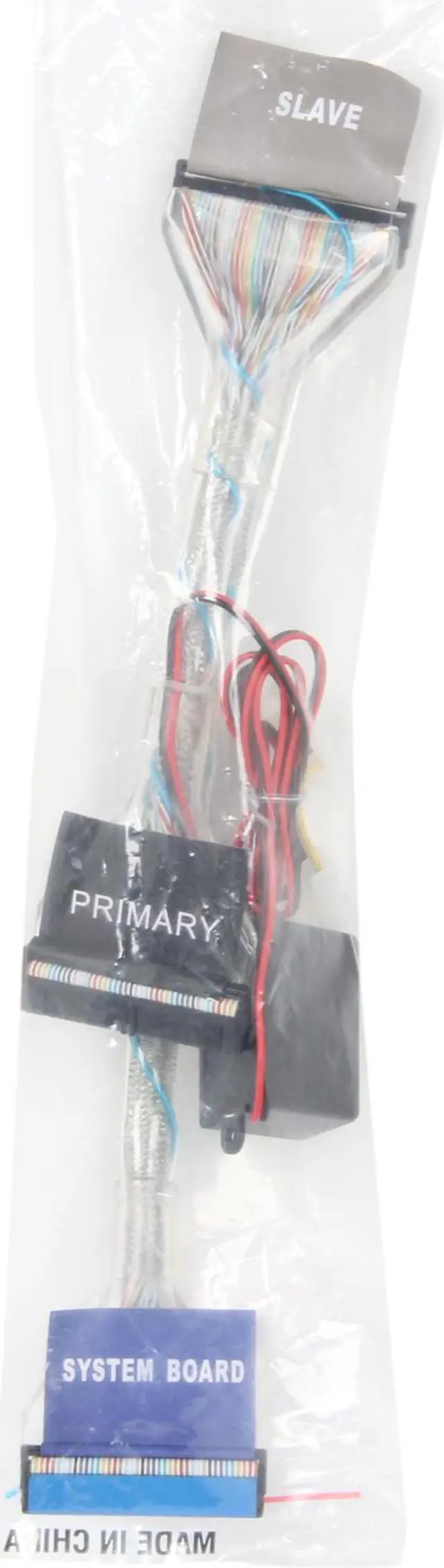 Alt view image 3 of 3 - Link Depot Model ELATA-18-BLUE-3 18" 3 Connector IDE Cable (Blue) - OEM