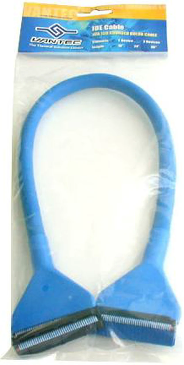 Alt view image 2 of 2 - VANTEC 18" ATA 66/100/133 IDE Round Cable Model CBL100IDE18BL*2