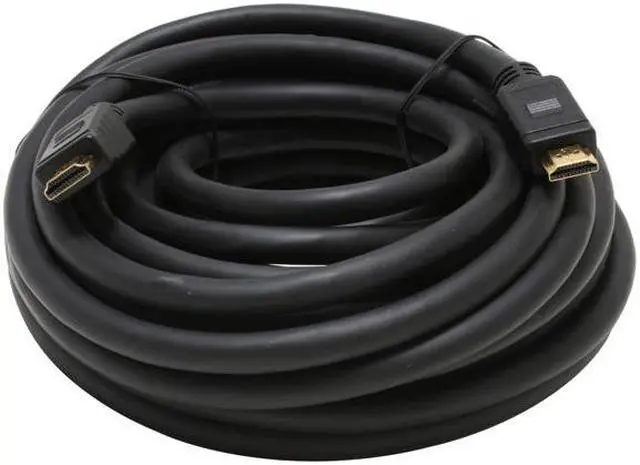 Main image of AMC HDM-HDMI35 35 ft. Black 24awg Premium Gold Series 1080p rated HDMI Cable Supports Sony PS3 - OEM