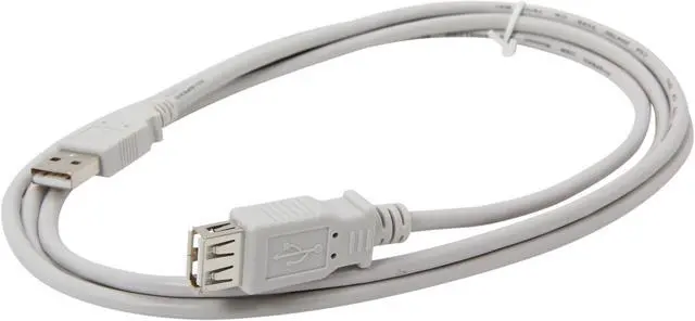 Alt view image 2 of 3 - AMC CUS2-6MF White White USB2.0 Extension Cable - OEM