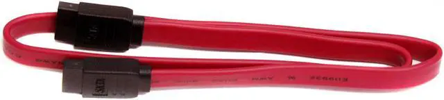 Main image of AMC CATA150-182 1.66 ft. 2-Head Red SATA (SERIAL ATA 150) Cable - OEM