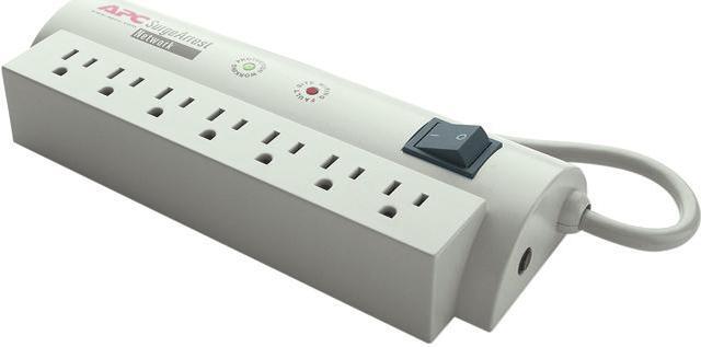 Main image of APC NET7 6' 7 Outlets 1680 joule Network SurgeArrest