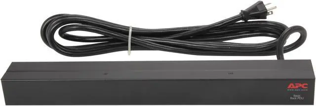 Alt view image 4 of 5 - APC Rack Mount PDU, Basic 100V-120V/20A, (10) Outlets, 1U Horizontal Rackmount (AP9563)