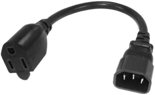 Main image of APC Model 0681-1 1 ft. Power Cord 5-15R/C-14 10A/125V